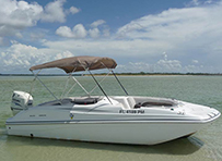 19' Deck Boat Rental